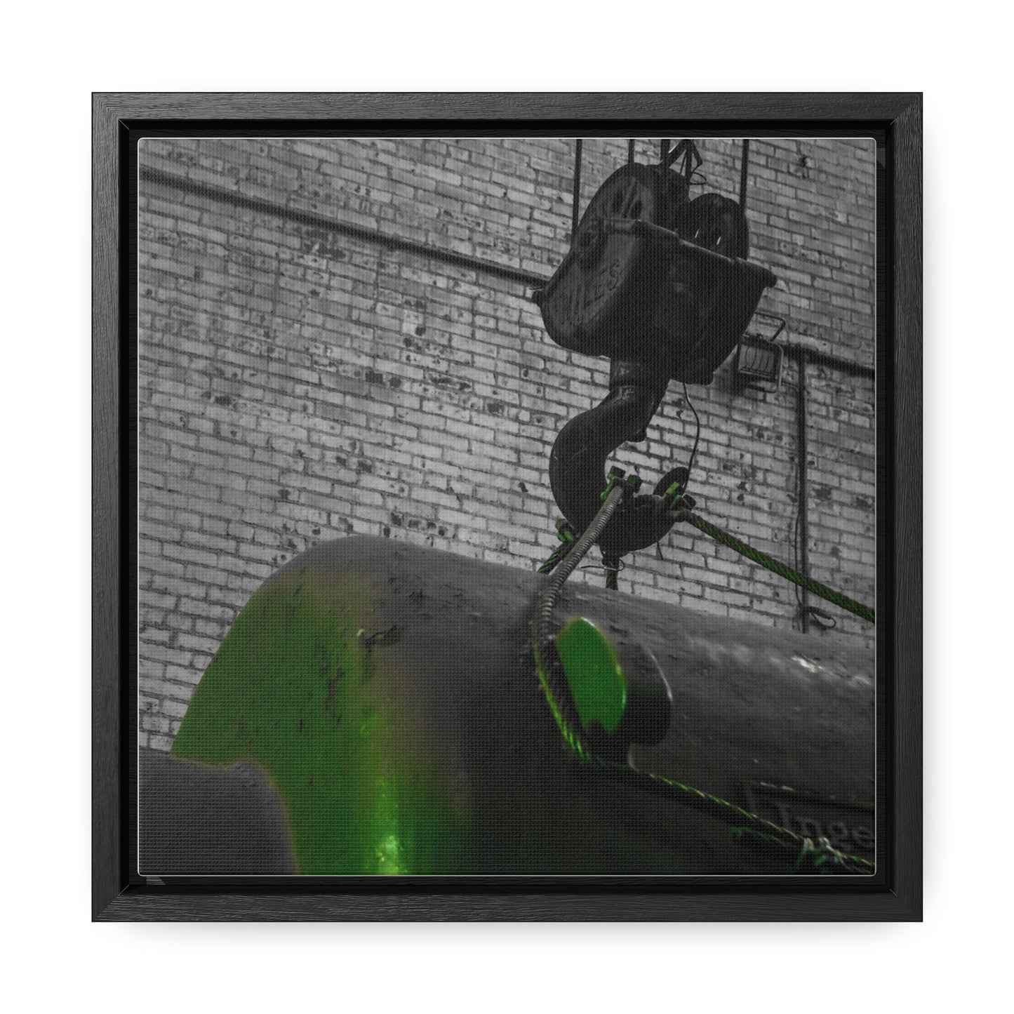 Sloss Furnaces: Echoes of the Past - Abandoned Room - Framed  Photography Print