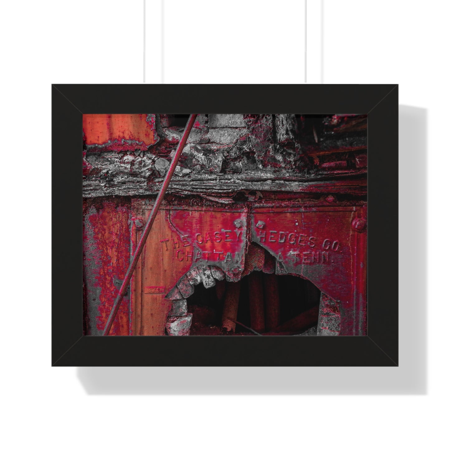 Sloss Furnaces: Echoes of Industry - Framed Print