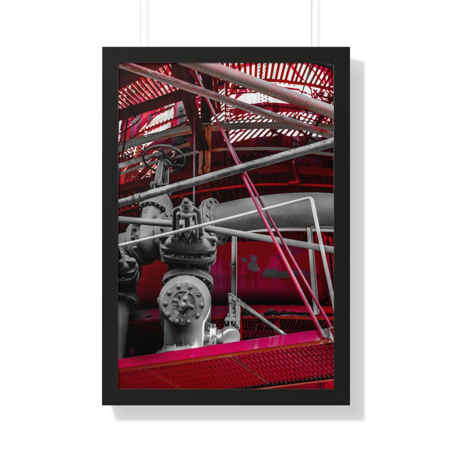 Sloss Furnaces: Icon of Industry - Framed Print