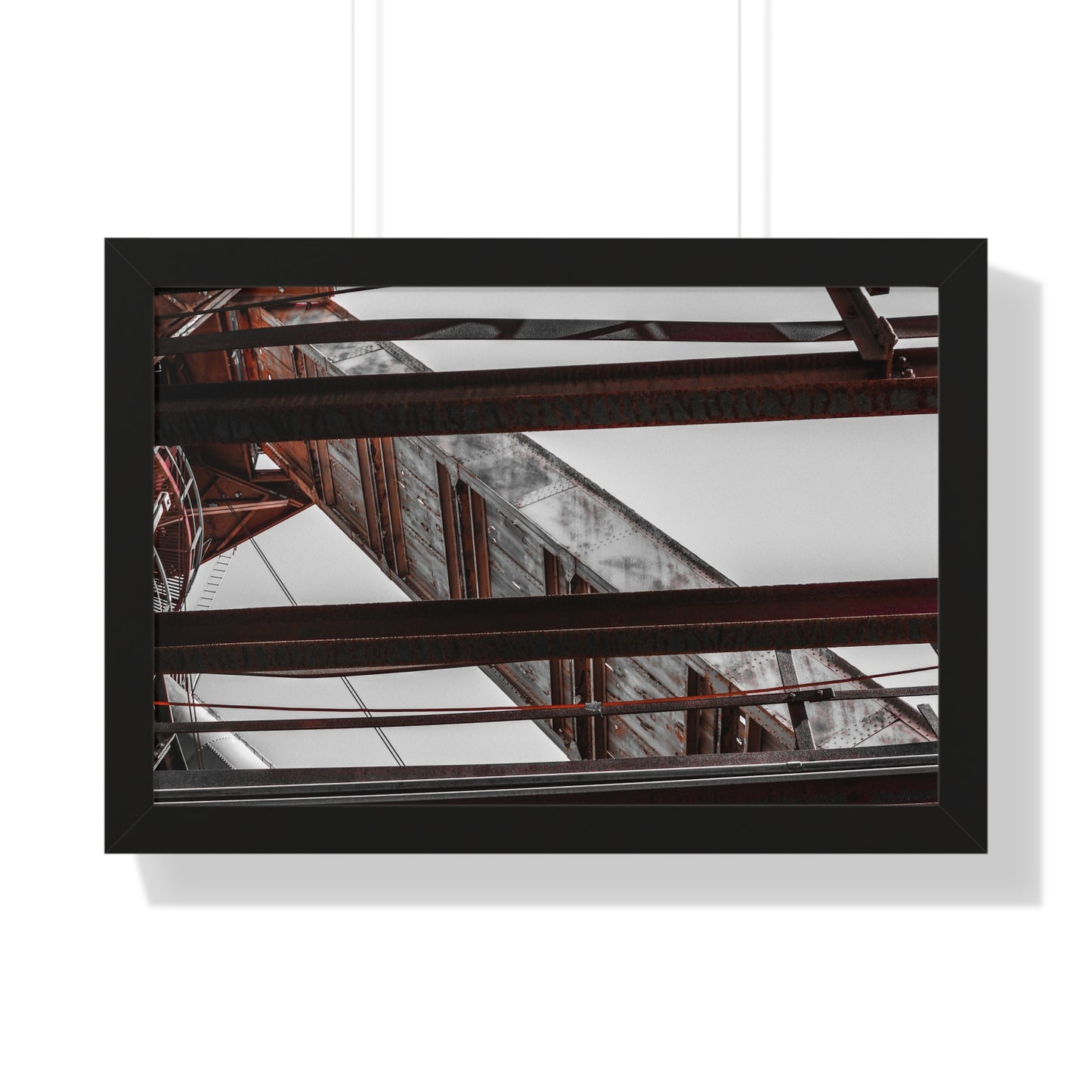 Sloss Furnaces Industrial Landscape - Framed Print