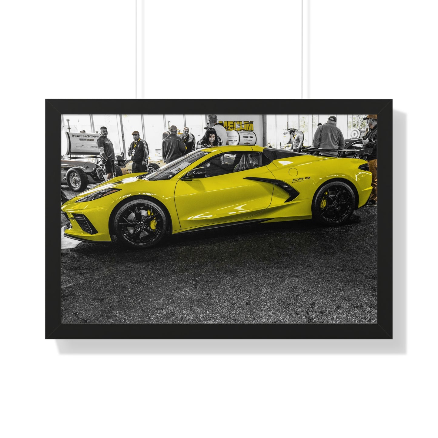 Chevrolet Corvette C8 Photography Print - Mecum Auto Auction Showcase