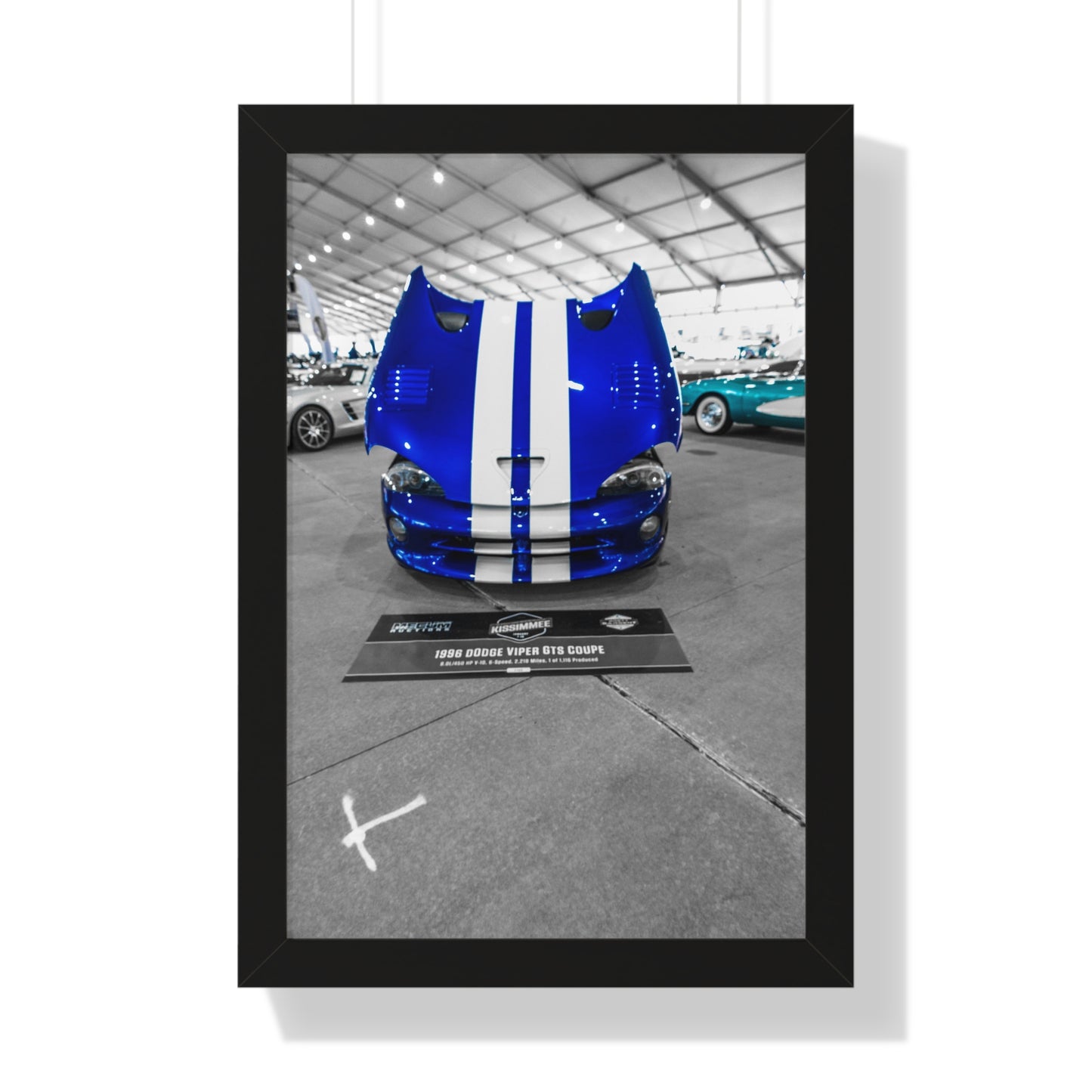 Dodge Viper GTS Coupe Photography Print - Mecum Auto Auction Showcase