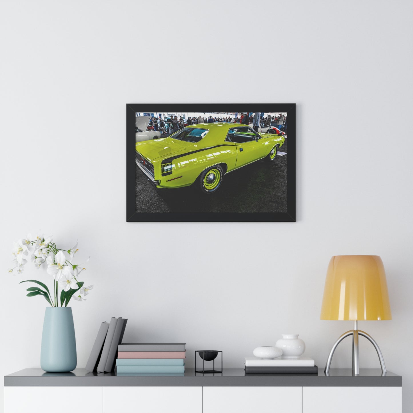 Classic Muscle Car Photography Print - Mecum Auto Auction Showcase
