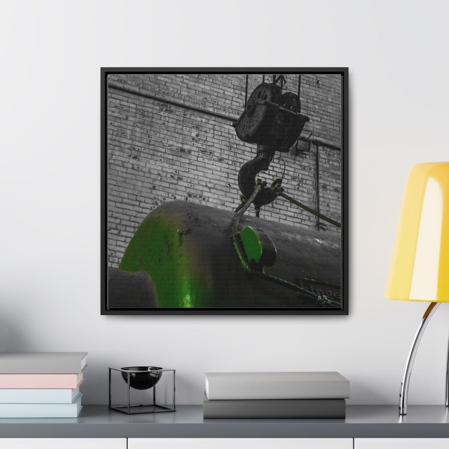 Sloss Furnaces: Echoes of the Past - Abandoned Room - Framed  Photography Print