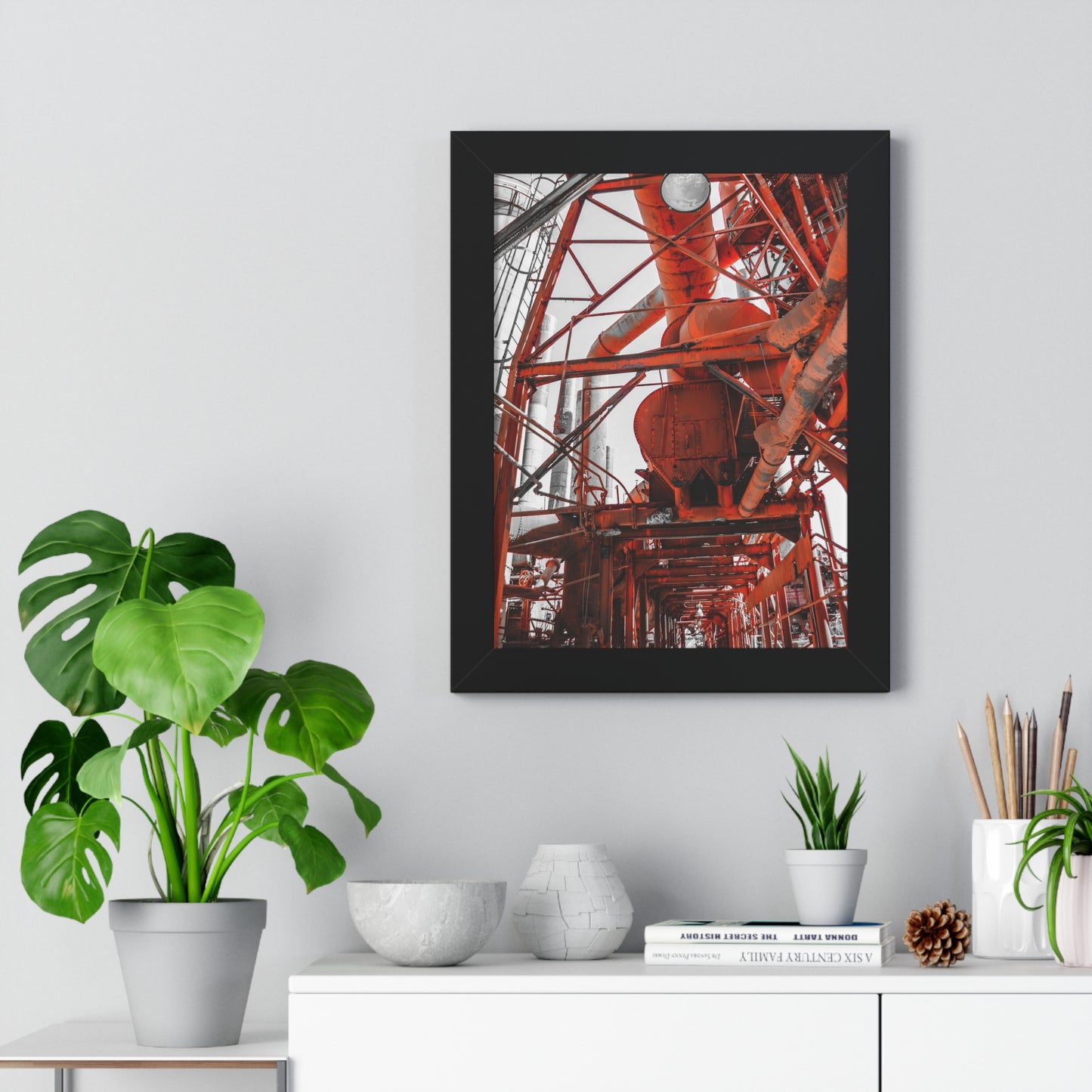 Sloss Furnaces: The Spirit of Iron - Framed Print