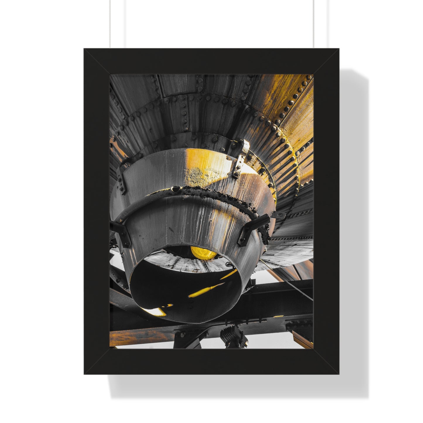 Sloss Furnaces: The Iron Legacy - Framed Print