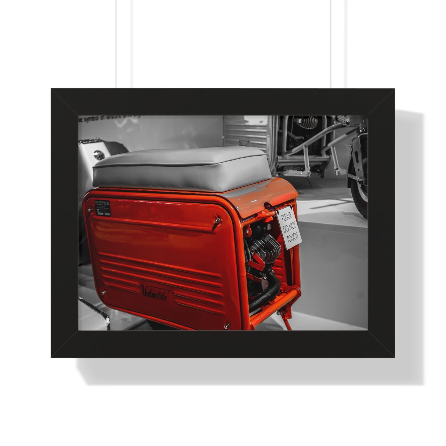 Valmobile at the Barber Vintage Motorsports Museum - Framed Print