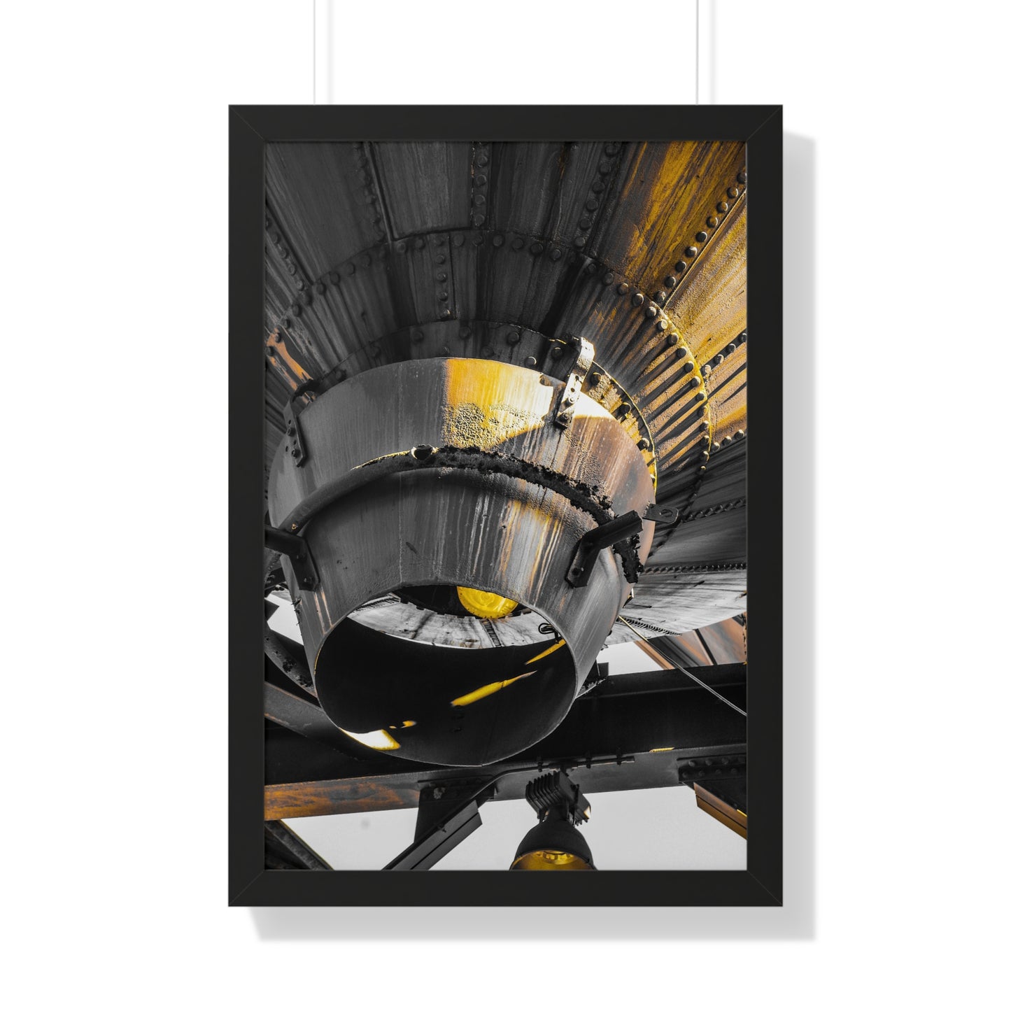 Sloss Furnaces: The Iron Legacy - Framed Print